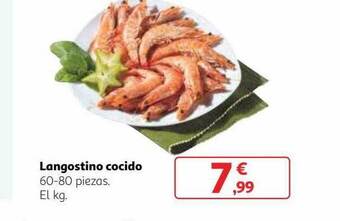 Alcampo Langostino cocido oferta