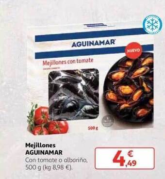 Alcampo Mejillones aguinamar oferta