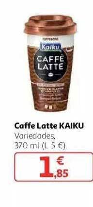 Alcampo Caffe latte kaiku oferta