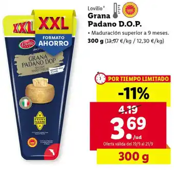Lidl Grana Padano D.O.P oferta