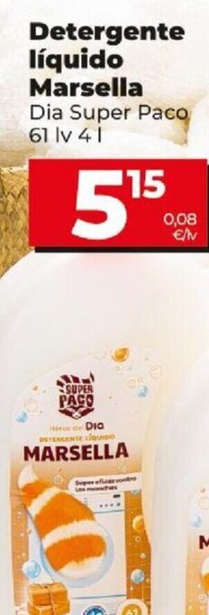 Dia Marsella Detergente Líquido oferta