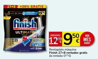 Consum Pastillas para lavavajillas finish oferta