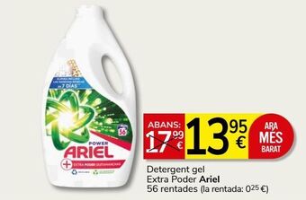 Consum Detergente gel ariel oferta