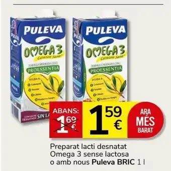 Consum Preparado lácteo puleva oferta