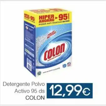 SPAR Lanzarote Detegente Polvo Activo 95 ds Colon oferta