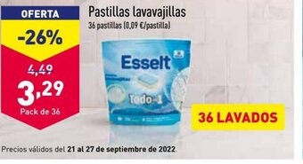ALDI Pastillas lavavajillas oferta