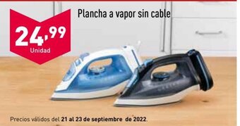 ALDI Plancha a vapor sin cable oferta