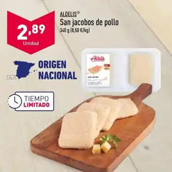 ALDI Aldelis San jacobos de pollo oferta