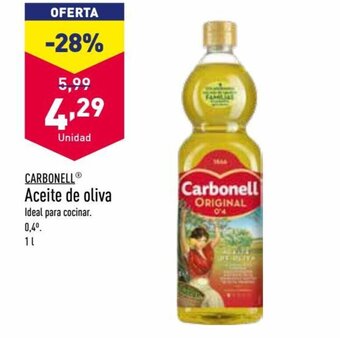 ALDI Carbonell Aceite de oliva oferta