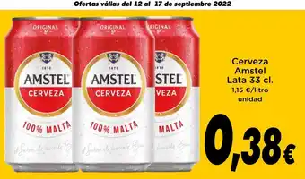Proxi Cerveza Amstel Lata 33cl oferta