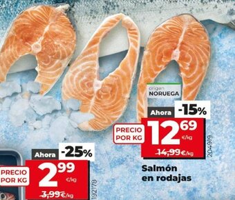 Dia Salmón en rodajas oferta