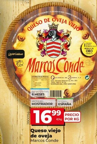 Dia Queso Viejo De Oveja oferta