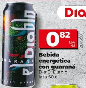 Dia Bebida Energetica Con Guarana oferta