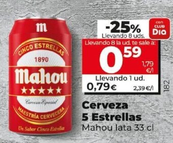 Dia Cerveza 5 Estrellas oferta