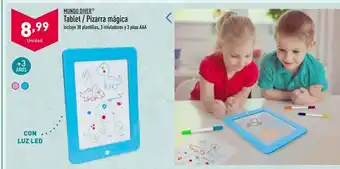 ALDI Mundo Diver Tablet/ Pizarra mágica oferta