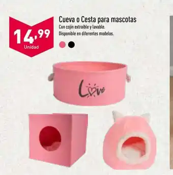 ALDI Cueva o Cesta para mascotas oferta