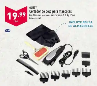 ALDI Quigg Cortador de pelo para mascotas oferta