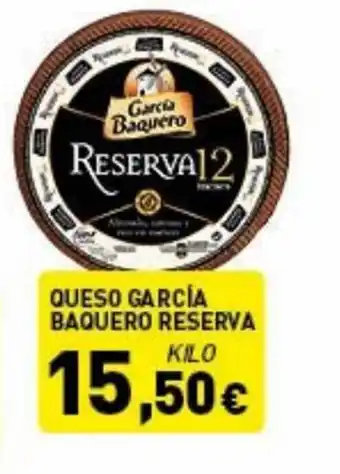 Hiperber Queso garcia baquero reserva oferta