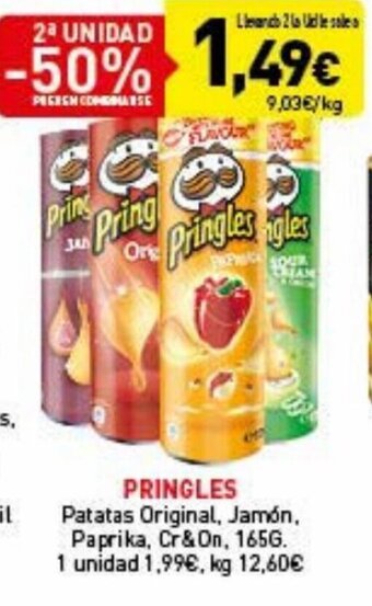 Hiperber Pringles oferta