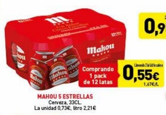 Hiperber Mahou 5 estrellas oferta