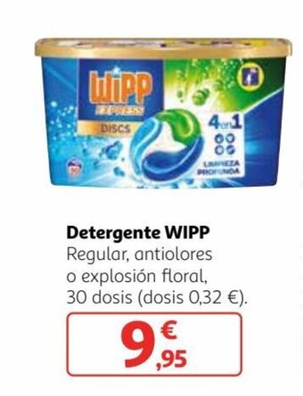 Alcampo WIPP detergente oferta