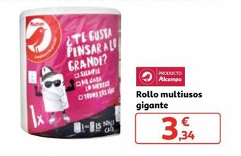 Alcampo Rollo multiusos gigante oferta