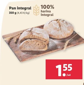Lidl Pan integral oferta