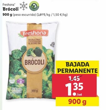 Lidl FRESHONA brócoli oferta