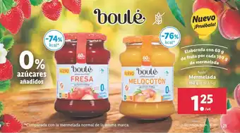 Lidl BOULÉ mermelada oferta