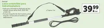 Lidl Lanza extensible para hidrolimpiadora oferta