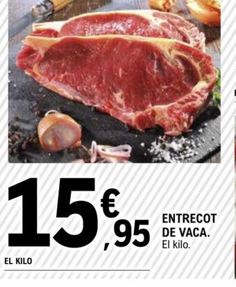 E.Leclerc Entrecot de vaca oferta