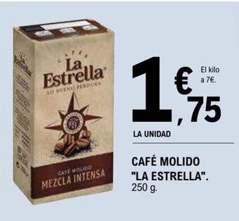 E.Leclerc "LA ESTRELLA" café molido oferta