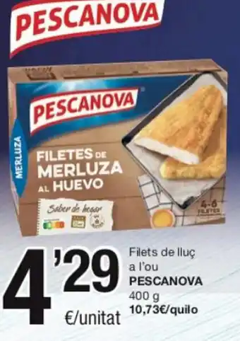 SPAR Pescanova Filets de Iluç a L'Ou oferta