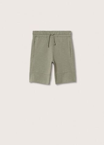 Mango Kids Bermudas jogger algodón oferta