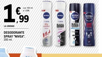 E.Leclerc Nivea Desodorante Spray oferta