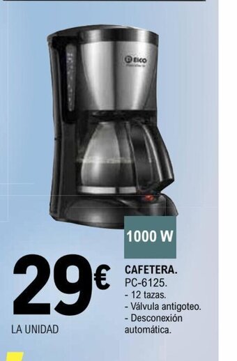 E.Leclerc Cafetera oferta