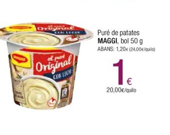 Condis Maggi Puré de Patates oferta
