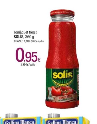 Condis Solis Tomàquet Fregit oferta
