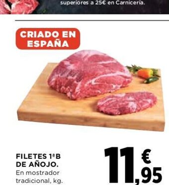 El Corte Inglés Filetes 1 B de Añojo oferta