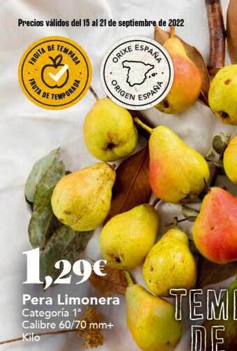 Gadis Pera limonera oferta