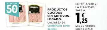 El Corte Inglés Productos Cocidos Sin Aditivos Legado oferta