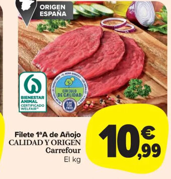 Carrefour Market Filete 1 A de Añojo oferta
