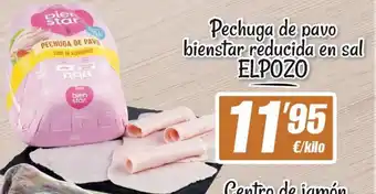 SPAR Fragadis Pechuga de Pavo Bienstar Reducida En Sal Elpozo oferta
