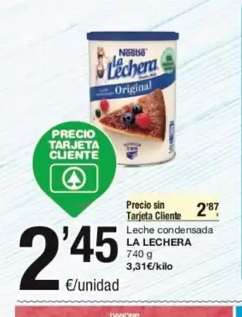 SPAR Fragadis La Lechera Leche Condensada oferta