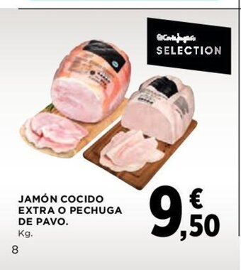 El Corte Inglés Jamón Cocido Extra O Pechuga De Pavo oferta