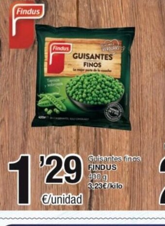 SPAR Fragadis Findus Guisantes Finos oferta