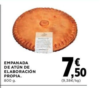 El Corte Inglés Empanada De Atún De Elaboración Propia oferta