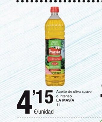 SPAR Fragadis La Masia Aceite de Oliva Suave o Intenso oferta