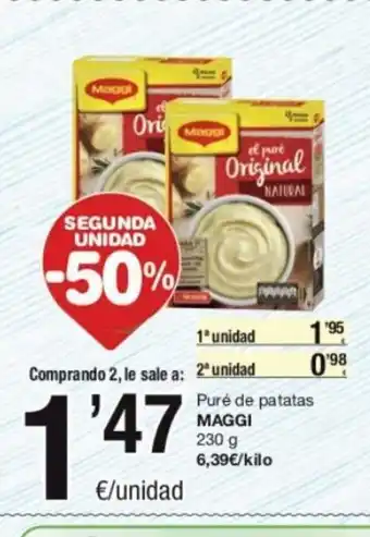 SPAR Fragadis Maggi Puré de Patatas oferta
