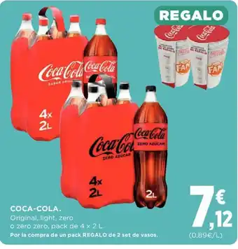 El Corte Inglés Coca -Cola 4x2 L oferta